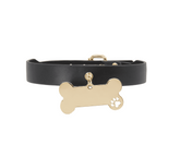 Love In Leather Engravable Bone Bondage Collar