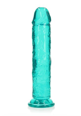 Realrock Crystal Clear 10 Inch Dildo Straight No Balls