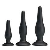 Party Up JERRY 3 Sizes Silicone Butt Plug Set