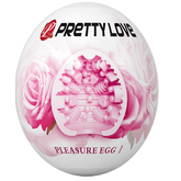 Pretty Love Pleasure Egg Ribbed Textured Male Masturbator