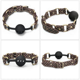 Lovetoy Rebellion Reign BDSM Play Ball Gag