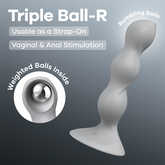 Satisfyer Triple Ball-R Beaded Anal Plug