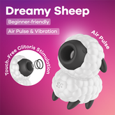 Satisfyer Dreamy Sheep Vibrating Air Pulse Stimulator