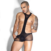 Love In Leather Sexy Mens Body Stockings