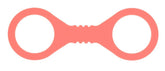 Sex and Mischief Peaches n CreaMe BDSM Silicone Cuffs Peach