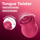Satisfyer Tongue Twister USB Rechargeable Clit Stimulator