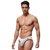 Envy Mens Sport Mesh Breathable Jockstrap White