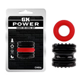 Chisa Hard on 2 Piece Mens Cock Ring Set