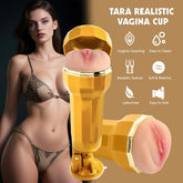 Chisa Tara Realistic Vagina Vibrating Cup