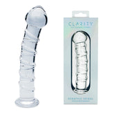 Creative Conceptions Clarity Seraphic Spiral Glass Dildo