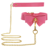 Scala Taboom PU Leather Fetish Collar and Leash