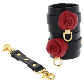 Scala TABOOM Wild Roses Bondage Wrist Cuffs Set