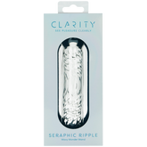 Creative Conceptions Seraphic Ripple Borosilicate Glass Dildo