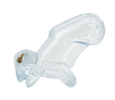 Love In Leather Resin Male Chastity Cock Cage Clear