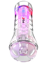 PDX Elite ViewTube XXL See-Thru EZ-Grip LED Male Stroker