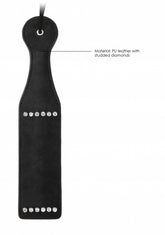 Shots Toys BDSM Play Diamond Studded Paddle