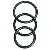 Rubber O-Cock Ring 4 Pack by Sportsheets