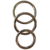 Metal O-Cock Ring 3 Pack by Sportsheets