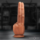 XR Brands Master Series The Pleaser Double Finger Dildo