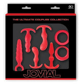 Jovial 7 Piece Anal Kit Red by NANMA Corporation
