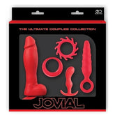 Jovial 5 Piece Anal Kit Red by NANMA Corporation