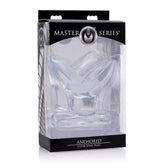 Anchored Clear Anal Plug by XR Brands