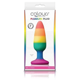 Colours Pride Edition Pleasure Plug Rainbow Medium