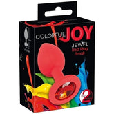 Colorful Joy Jewel Red Plug Small by You2Toys