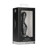 Ouch! Wave Silicone Butt Plug by Shots Toys