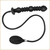 Thrusting 3 Balls Inflatable Dildo Plug by BDStyle