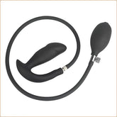 Inflatable Dildo Pump Penis Anal Butt Plug by BDStyle