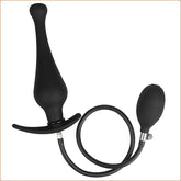 Silicone Expand Inflatable Dildo Anal Plug by BDStyle