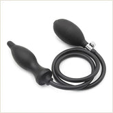 Dark Inflator Silicone Inflatable Dildo Anal Plug by BDStyle