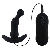 Curved Vibrating Anal Plug by Aphrodisia