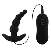 Vibrating Anal Plug Beads by Aphrodisia