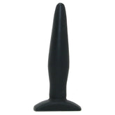 Slim Black Silicone Dildo by Tantus