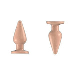Bottom Line Rubber Butt Plug Model 2 by Shots Toys