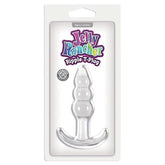Jelly Rancher T Plug Ripple Clear by NS Novelties