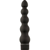 Black Magic 7 Inch Ribbed Anal Vibrator by Doc Johnson