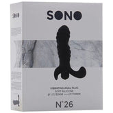 SONO No. 26 Vibrating Anal Plug by Sono