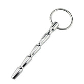 Cyber Bites Steel Penis Plug With Glans Ring by BDStyle