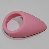 Pink Silicone Tear Drop Cock Ring by BDStyle