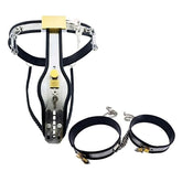 Chained Thigh High Chastity Belt & Cuffs by BDStyle