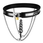 Chastity Belt & Bar With Plug by BDStyle