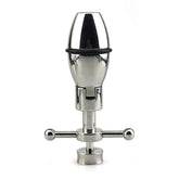 Master Series Trillium Steel Locking Anal Plug by BDStyle