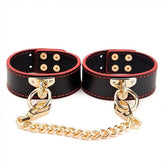 Golden Chain Wrist & Ankle Cuffs by BDStyle