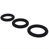 Silicone Stretchy Cock Ring Set by BDStyle