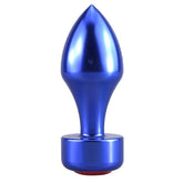 Aluminium Butt Plug with Red Diamonte by BDStyle
