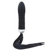Deluxe Silicone Whip Vibrating Anal Plug by BDStyle