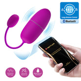Baile Nymph Mobiel App Control 12 Function Egg Massager